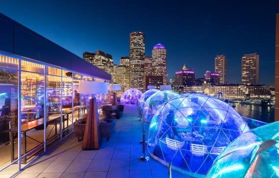 Envoy Hotel Igloo Bar 2021