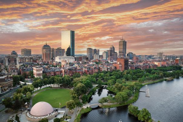 Boston Skyline from the Esplanade