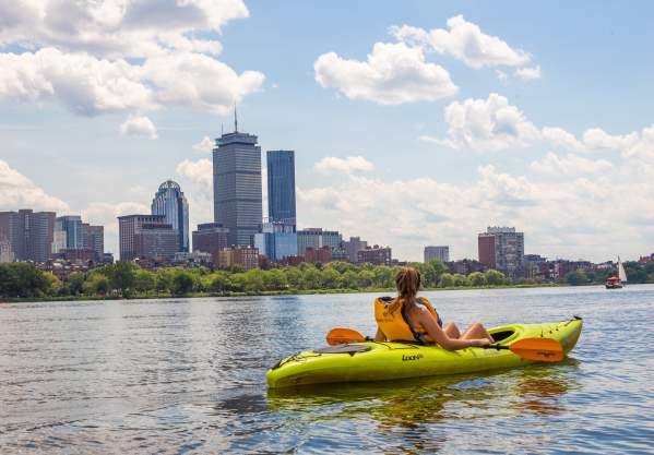 Kayaking in Boston