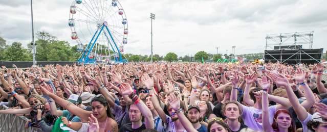 Ferris Wheel at the 2022 Boston Calling Music Festival