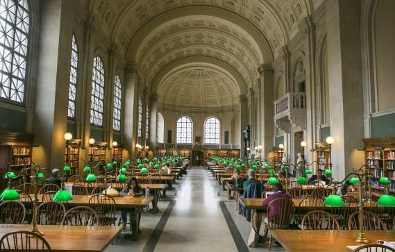 Boston Public Library Bates Hall