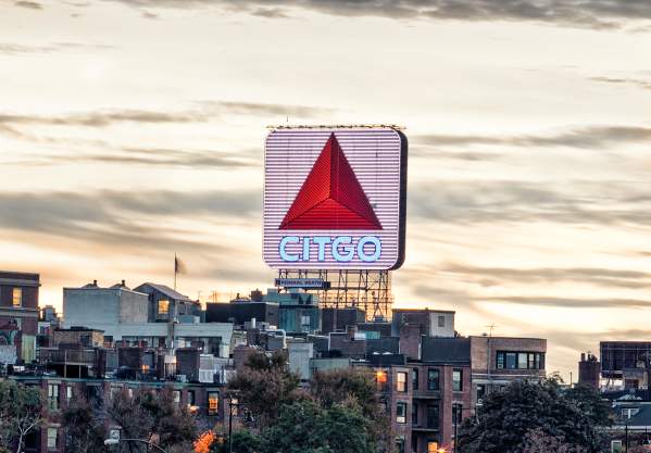 Citgo sign at dusk