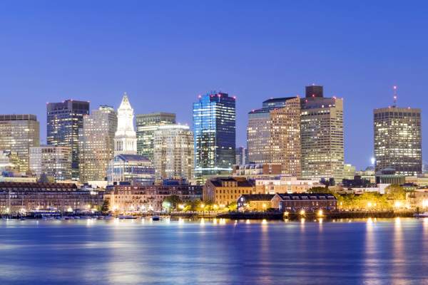 Skyline - harbor blue filter