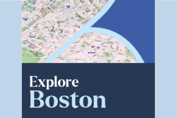 Explore Boston Map Cover