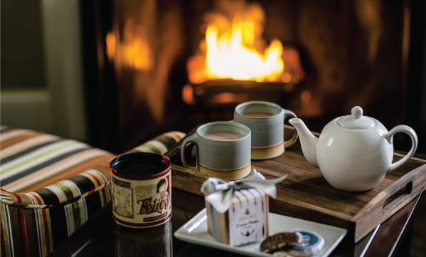 The Lenox Hotel Fireside Experience