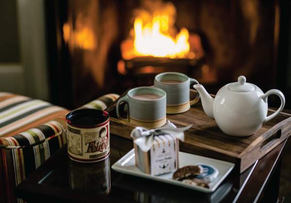 The Lenox Hotel Fireside Experience