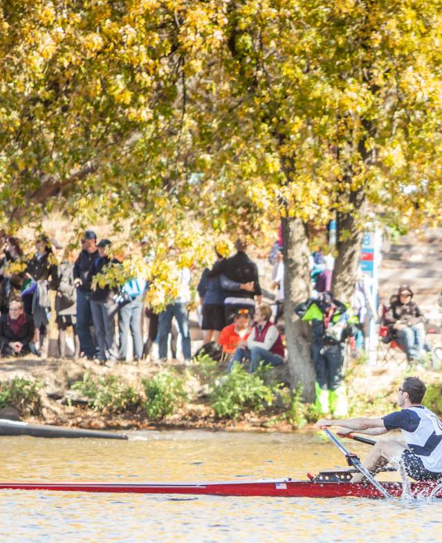12 Rower on the Charles during Head of the Charles