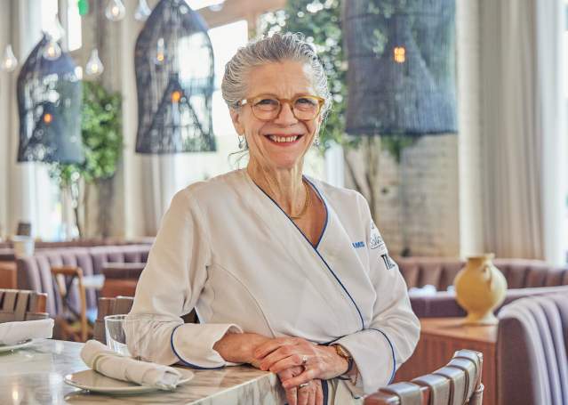 Photo of Jody Adams, owner of Trade and Porto.