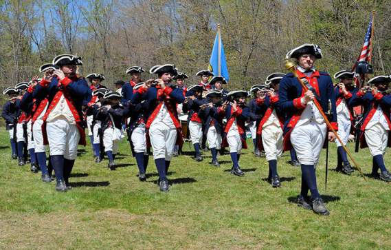 Patriots' Day Parade in Lexington