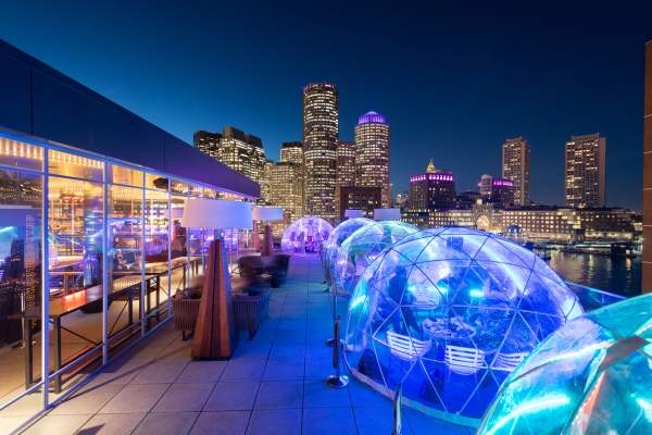 Lookout Rooftop Igloo Bar