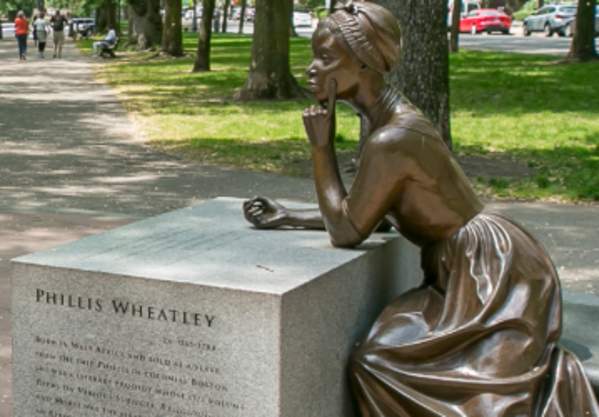 Phillis Wheatley statue