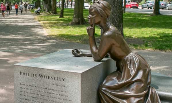 Phillis Wheatley statue