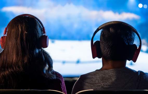 Silent Headphone Cinema