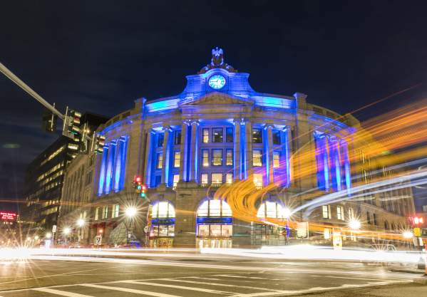 South Station at Night