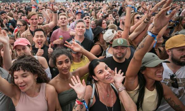 Crowd at Boston Calling