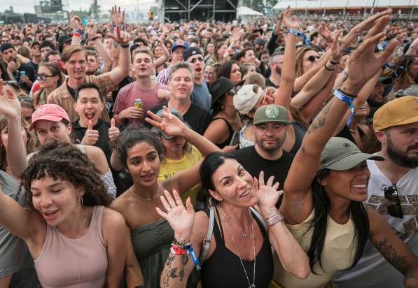 Crowd at Boston Calling