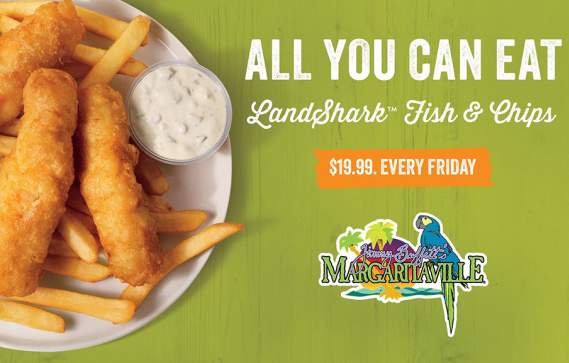 All-You-Can-Eat LandShark Fish & Chips